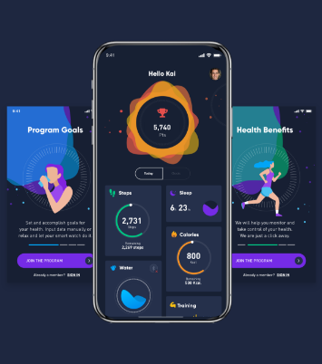 Ingo Health application for insurance healthcare gamification